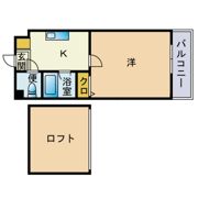 コンパルティモン大濠の間取り画像