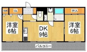 山崎第6ビルの間取り画像