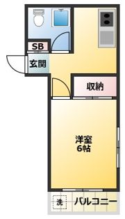 ビジョンコーポの間取り画像