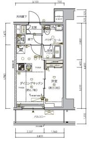メインステージ南砂町の間取り画像