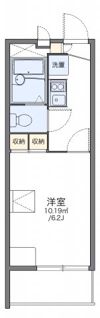 レオパレスアルシオネの間取り画像