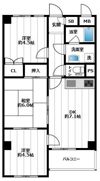 （仮称）田無マンションの間取り画像