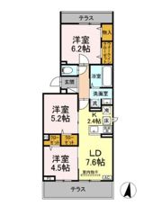メゾン シャルムの間取り画像