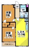 上北沢第一コーポラスの間取り画像