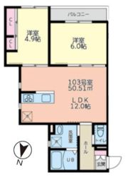 アトラスナインの間取り画像