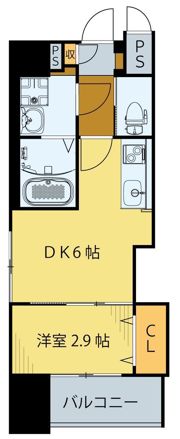 シェルグランデ原町の間取り画像