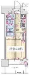 プレサンス神戸長田マリエントの間取り画像