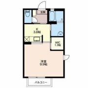 ベルプラージュの間取り画像