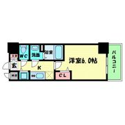 プレサンス江戸堀の間取り画像