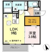 グランディシュロス A棟の間取り画像