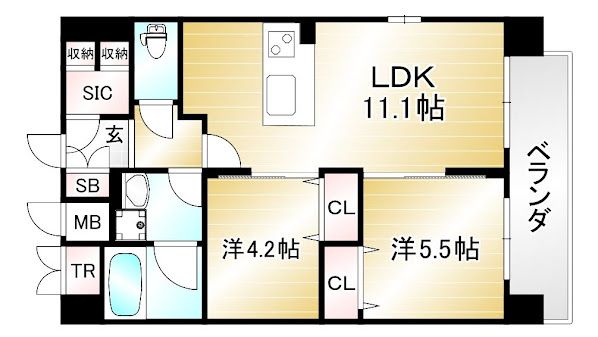 間取図