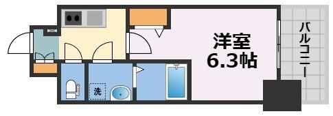 フォーリアライズ大阪ミッテの間取り画像