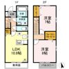 ピアチェーレ 久万ノ台 D棟の間取り画像