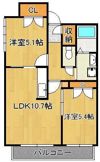 REZIA小倉の間取り画像