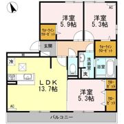 ラフィーナの間取り画像