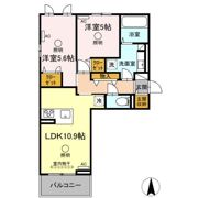 ルピナスシーサイド C棟の間取り画像