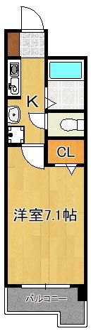 ハートピア鍛冶町の間取り画像