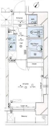 エクシム東日本橋の間取り画像