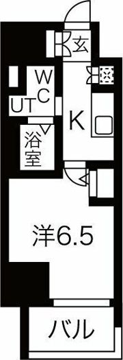 レジュールアッシュ北大阪GRAND STAGEの間取り画像