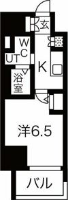 レジュールアッシュ北大阪GRAND STAGEの間取り画像