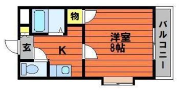 リバージュ浜の間取り画像