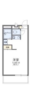 レオパレスネッスル小松の間取り画像