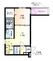 フジパレス城東東中浜Ⅲ番館の間取り画像