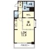 ライズ下通EXEの間取り画像