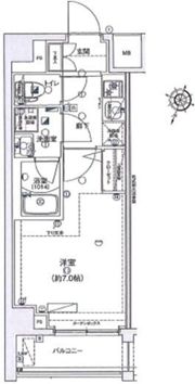 Le’a横濱天王町弐番館の間取り画像