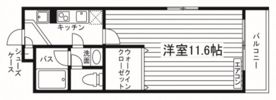 プエルラスクェアアコオⅢ番館の間取り画像