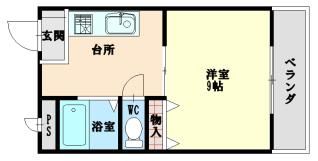 グリーンハイツ5号の間取り画像
