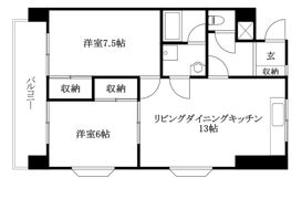 第7ゴトービルの間取り画像