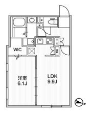 quador中野の間取り画像