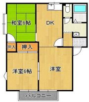 レーベンハイムの間取り画像