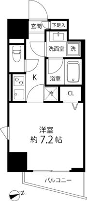 SAION町屋の間取り画像