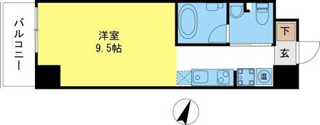 カーサリック同心の間取り画像