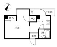 若ビルの間取り画像