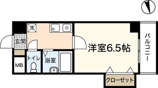 ハートランド舟入中町の間取り画像