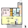 ジーヴル東古松の間取り画像