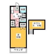 カレンハウスの間取り画像