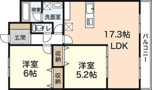 プロスペリティNakamuraの間取り画像
