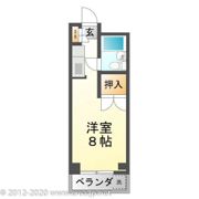 コーポラスミハラⅡの間取り画像