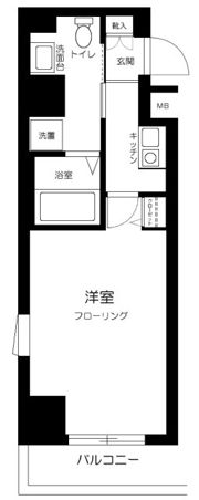 グリフィン横浜・反町公園の間取り画像
