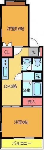 サンライズ泉の間取り画像
