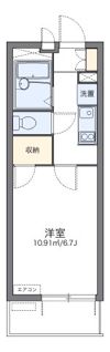 レオパレスエレガンス ムサシノの間取り画像
