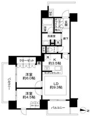 アンビシャス川越の間取り画像
