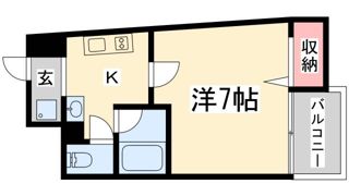 MASANI三宮の間取り画像