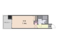 朝日プラザ岡山中山下の間取り画像