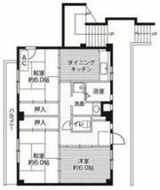 ビレッジハウス公郷4号棟の間取り画像
