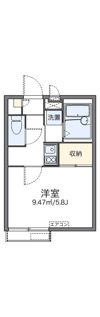 レオパレスベルサリーゼの間取り画像